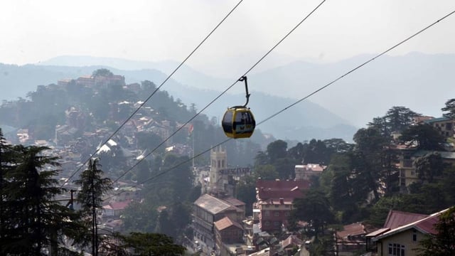 The Jakhoo ropeway in Shimla. (Representative image)