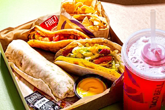 Taco Bell's "Luxe Cravings Box" has helped boost the chain's bottom line.