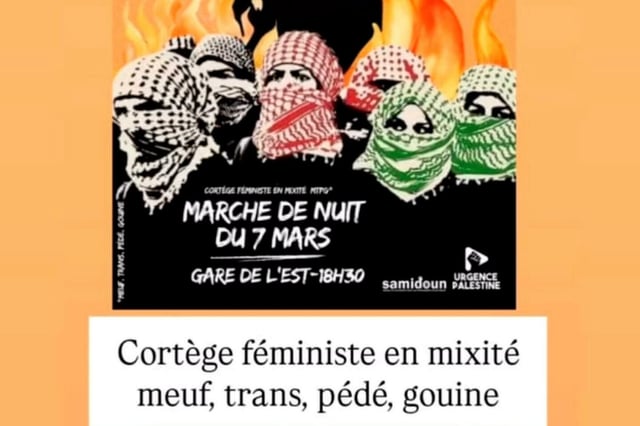 La marche de nuit du 7 mars 2025 est en passe d'être interdite.
