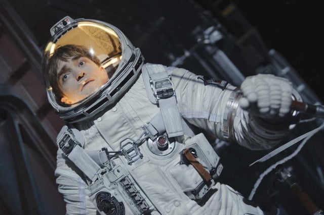 Robert Pattinson in a scene from “Mickey 17.” 