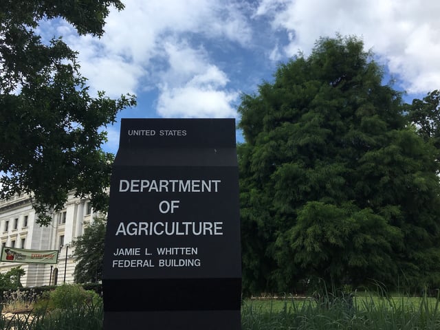 USDA's Jamie L. Whitten building. (Tajha Chappellet-Lanier)