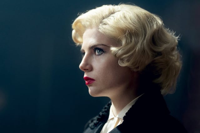 Lucy Boynton as Ruth Ellis (Photo: Silverprint Pictures/ITV Studios/Des Willie)