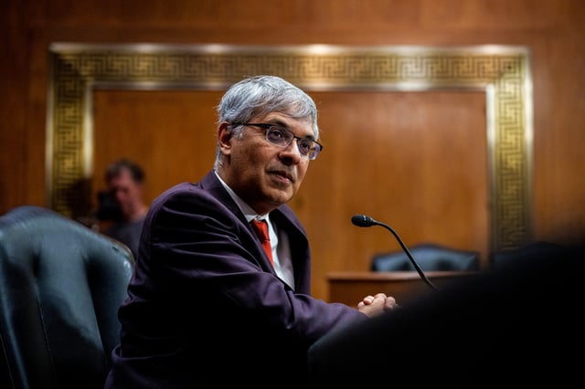 Dr. Jay Bhattacharya appeared before the Senate Help, Education, Labor and Pensions Committee for his confirmation hearing to be NIH director.