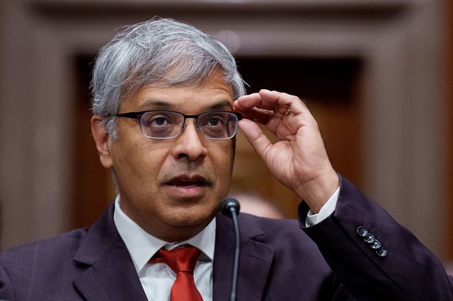 Dr. Jay Bhattacharya is President Donald Trump's nominee to be director of the National Institutes of Health.
