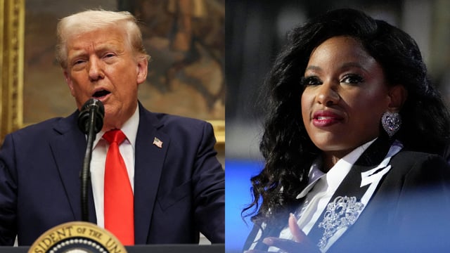 Rep. Jasmine Crockett harshly criticized Trump for his allegiance to Putin and his foreign policy decisions, asserting they harm U.S. interests.