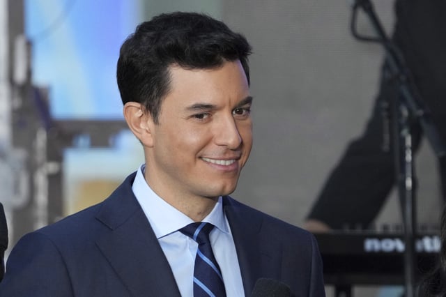 Tom Llamas appears on NBC&#39;s Today show at Rockefeller Plaza on Friday, Sept. 3, 2021, in New York.