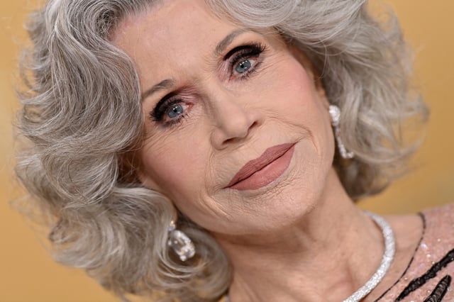 Jane Fonda attends the 31st Annual Screen Actors Guild Awards at Shrine Auditorium and Expo Hall on February 23, 2025 in Los Angeles, California.