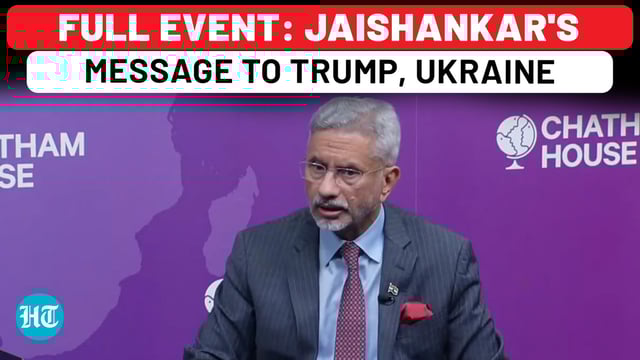 Full Event: Jaishankar's Big Message To Trump, Says This On Ukraine War…