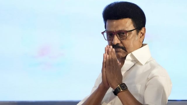 Tamil Nadu chief minister MK Stalin in Chennai.