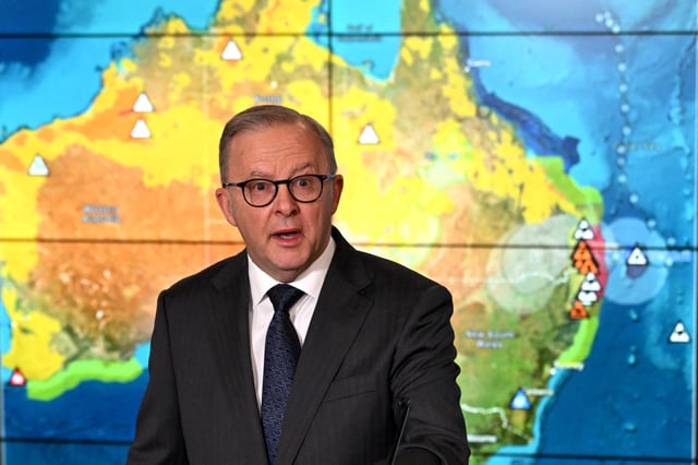 Der australische Premierminister Anthony Albanese