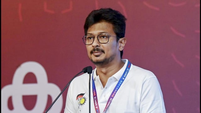 Several first information reports (FIRs) were filed in different parts of the country, including Maharashtra, Bihar, Jammu, and Karnataka, against the Dravida Munnetra Kazhagam (DMK) leader following his remarks at an event in September 2023 in Chennai (PTI)