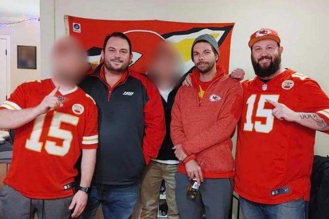 From left: David Harrington, Clayton McGeeney and Ricky Johnson.