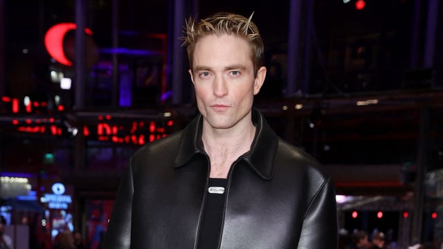 English actor Robert Pattinson poses on the red carpet of the film 'Mickey 17' presented as Berlinale Special Gala at the 75th Berlinale, Europe's first major film festival of the year, in Berlin on February 15, 2025. (Photo by Ronny HARTMANN / AFP)