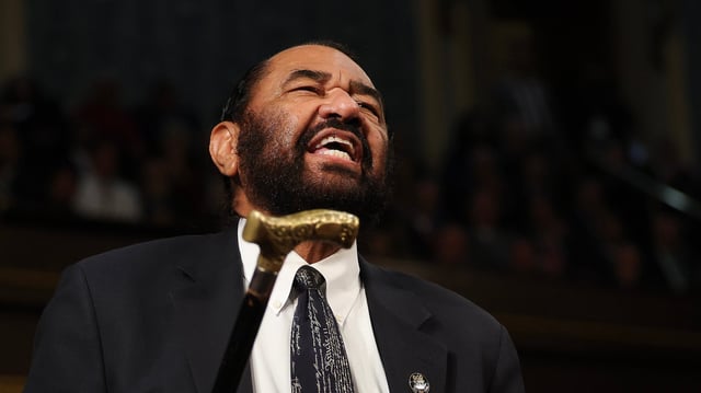 Republicans rushed to formally reprimand Rep. Al Green for shouting at President Trump during his marathon address to a joint session of Congress.