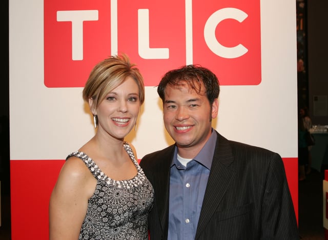 ‘Jon &amp; Kate Plus 8’ stars Kate and Jon Gosselin attended the Discovery Upfronts in New York City on April 23, 2008.
