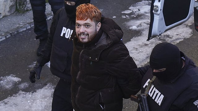 Mohamed Amra, à Bucarest, le 23 février.