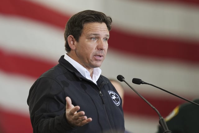 DeSantis said he did not want the Tate brothers in Florida.