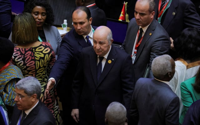 Le président algérien Abdelmadjid Tebboune.