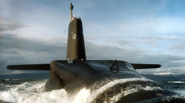 The SNP says that money spent on maintaining the UK’s nuclear submarines, such as HMS Vanguard, could be better used elsewhere