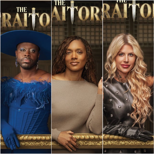 "RuPaul’s Drag Race" winner Bob The Drag Queen, "Big Brother" legend Danielle Reyes and "Survivor" finalist Carolyn Wiger are the traitors in "The Traitors" Season 3.