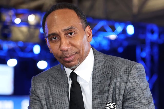 Stephen A. Smith attends SiriusXM at Super Bowl LIX, in New Orleans, on Feb. 6, 2025.