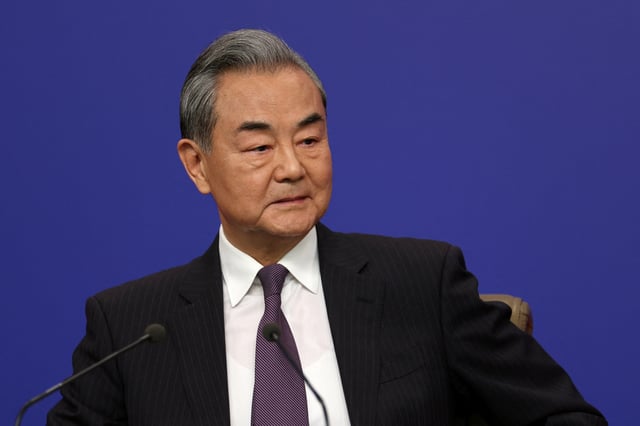 Le ministre chinois des Affaires étrangères, Wang Yi.