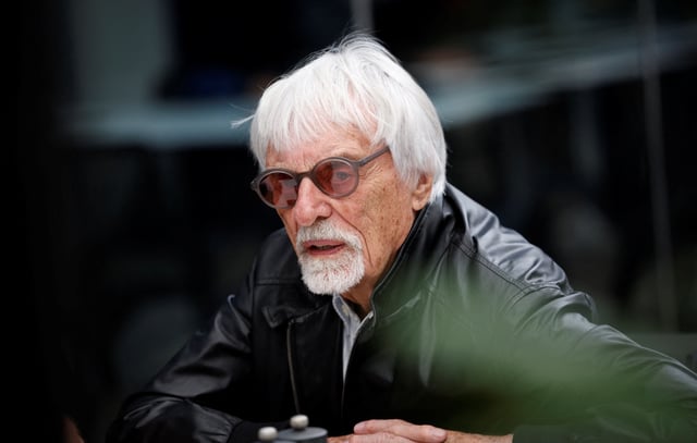 Formula One F1 - Sao Paulo Grand Prix - Autodromo Jose Carlos Pace, Sao Paulo, Brazil - October 31, 2024 Former chief executive of the Formula One Group Bernie Ecclestone ahead of the Sao Paulo Grand Prix REUTERS/Amanda Perobelli/File Photo