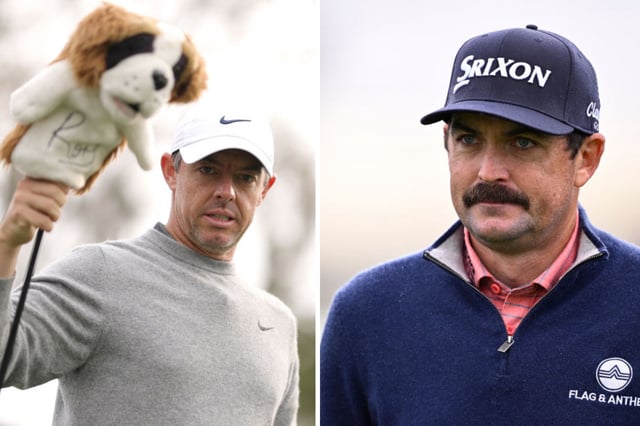 Rory McIlroy and Keegan Brandley. Image Credits: Image Credit: Getty Images