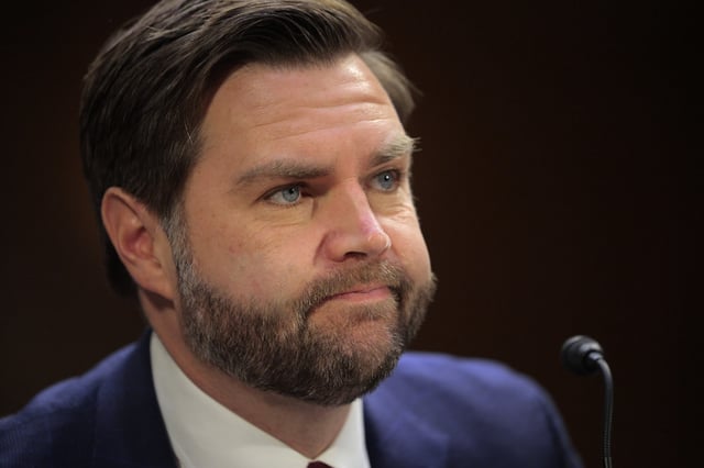U.S. Vice President JD Vance on Capitol Hill on March 04, 2025 in Washington, DC.