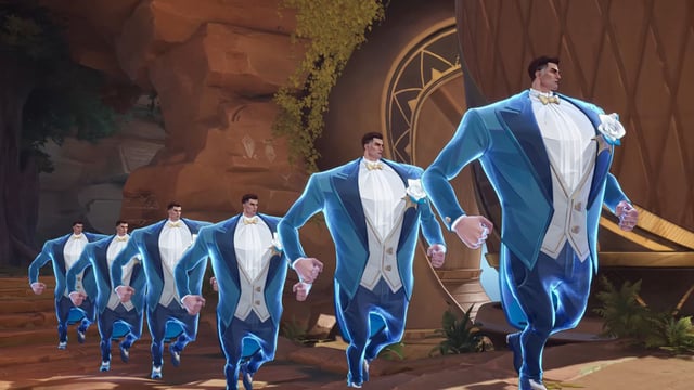 Full team of Mister Fantastics in Marvel Rivals Clone Rumble