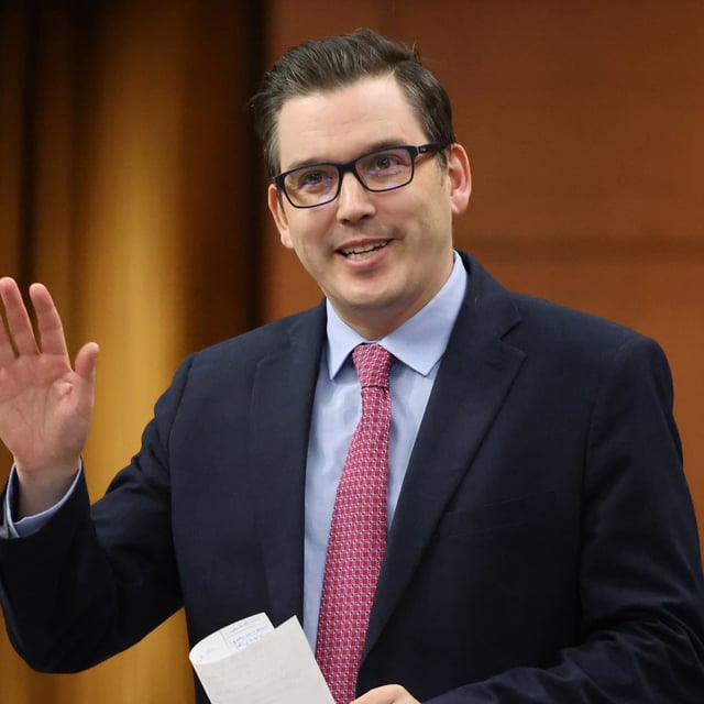 Minister of Citizens' Services Terry Beech rises during question period in the House of Commons on Parliament Hill in Ottawa on Thursday, Oct. 3, 2024. THE CANADIAN PRESS/Patrick Doyle
