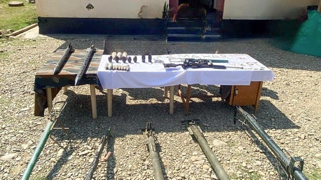 With the bulk of the weapons still in hands of civilians and militant groups, security forces are awaiting the governor’s directions on the future course of actions. (ANI)