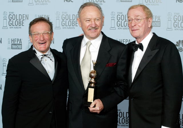L’acteur Gene Hackman (C) est décédé de causes naturelles.