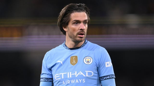 Grealish has played a full 90 minutes for City in the Premier League only twice this season