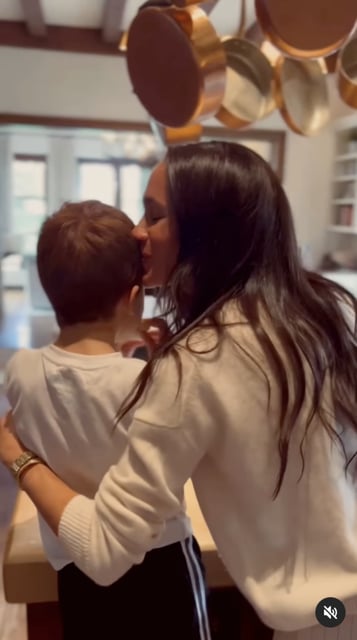 A quick glimpse of Archie can be seen in Meghan, Duchess of Sussex's latest Instagram video.