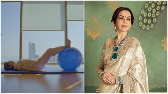 Nita Ambani shared how she remains fit at 60 in a new video. 
