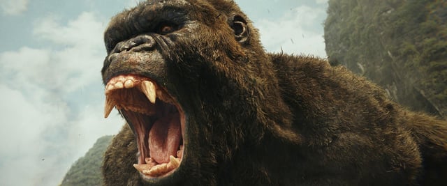 Kong in Warner Bros. Pictures&#39;, Legendary Pictures&#39; and Tencent Pictures&#39; action adventure &#34;Kong: Skull Island.&#34;
