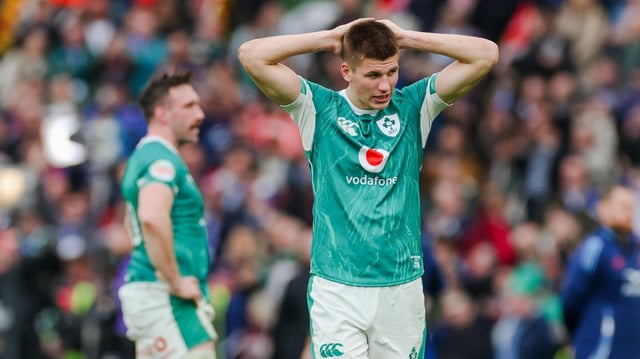 Prendergast was suffocated by the France defence