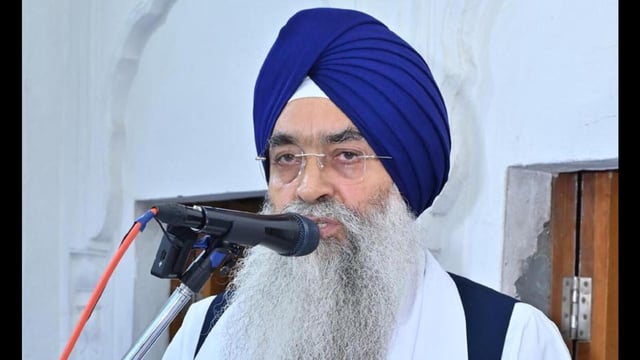 Giani Raghbir Singh is among the jathedars who have been removed recently by the SGPC. (HT file)