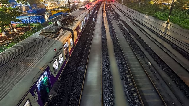 Representational image: A woman was rescued by railway security
when she slipped and fell while trying to alight from a train