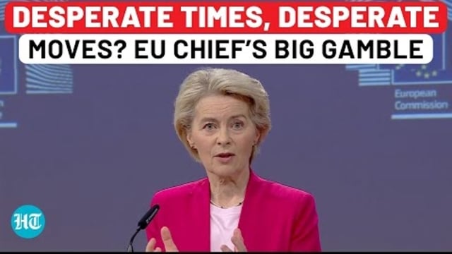 Full Speech: EU Boss Ursula In Panic As Trump-Putin Put Pressure on Europe 