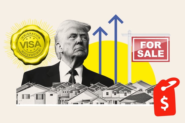 President Donald Trump&#39;s gold visa could drive up housing inflation in the United States.