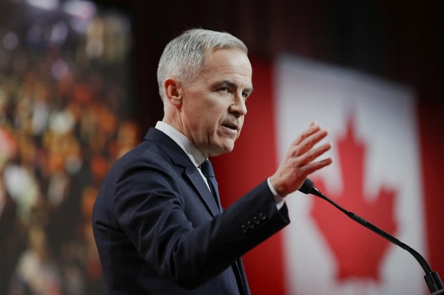 Mark Carney s’exprime à Ottawa, au Canada, le 9 mars 2025.