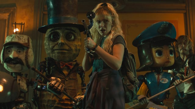 Millie Bobby Brown leads a robot army in The Electric State.