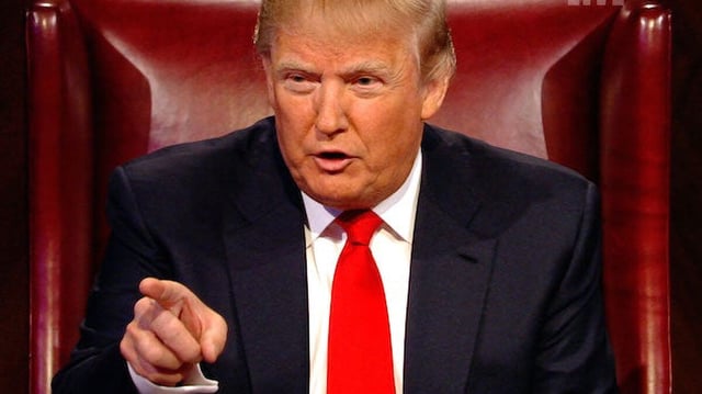 Donald Trump in "The Apprentice." (NBC)