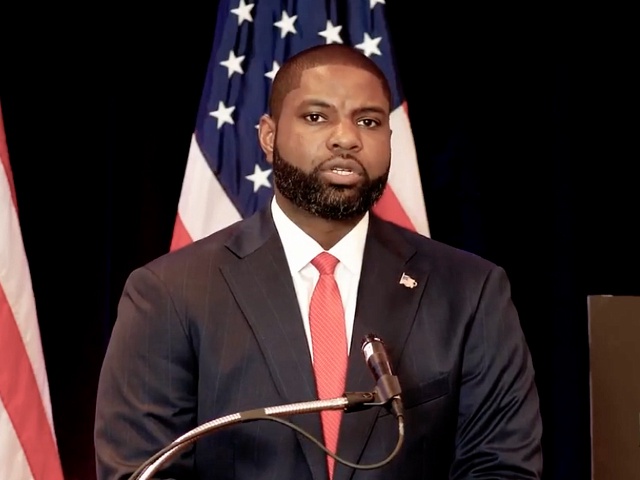 Internal polling shows Rep. Byron Donalds (R-FL) leading as he campaigns for the governorship of his state, Florida Politics reported on Monday.