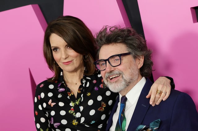 Tina Fey and Jeff Richmond in 2024.
