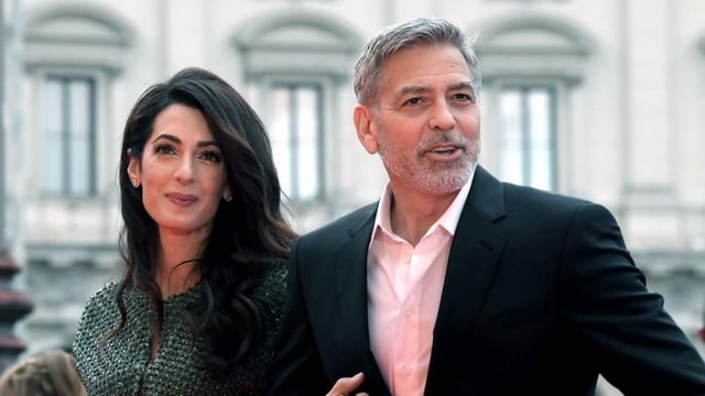 George Clooney recently underwent a dramatic hair transformation, bidding farewell to his silver fox look