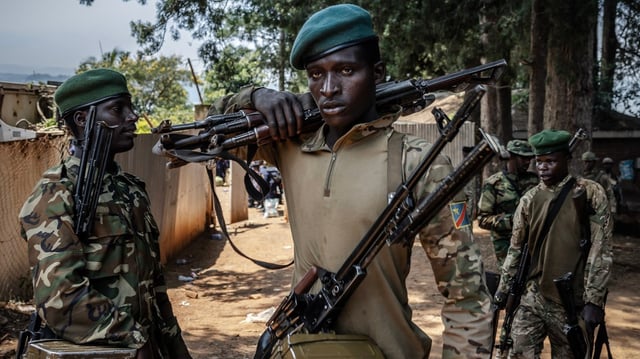 The sweeping offensive by the M23 rebel group has led to rising panic in the DRC’s government