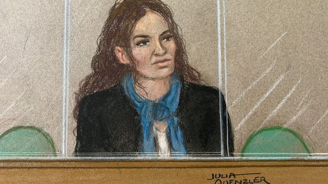 Constance Marten appeared in the dock on Monday. She and her partner, Mark Gordon, are accused of the manslaughter by gross negligence of their daughter Victoria